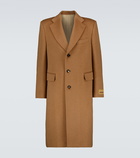 Gucci - Single-breasted camel wool coat