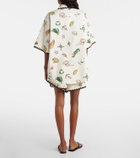 Alémais Printed cotton shorts