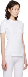 VETEMENTS White Cut-Up Baby T-shirt
