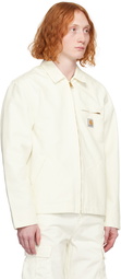 Carhartt Work In Progress White Detroit Jacket