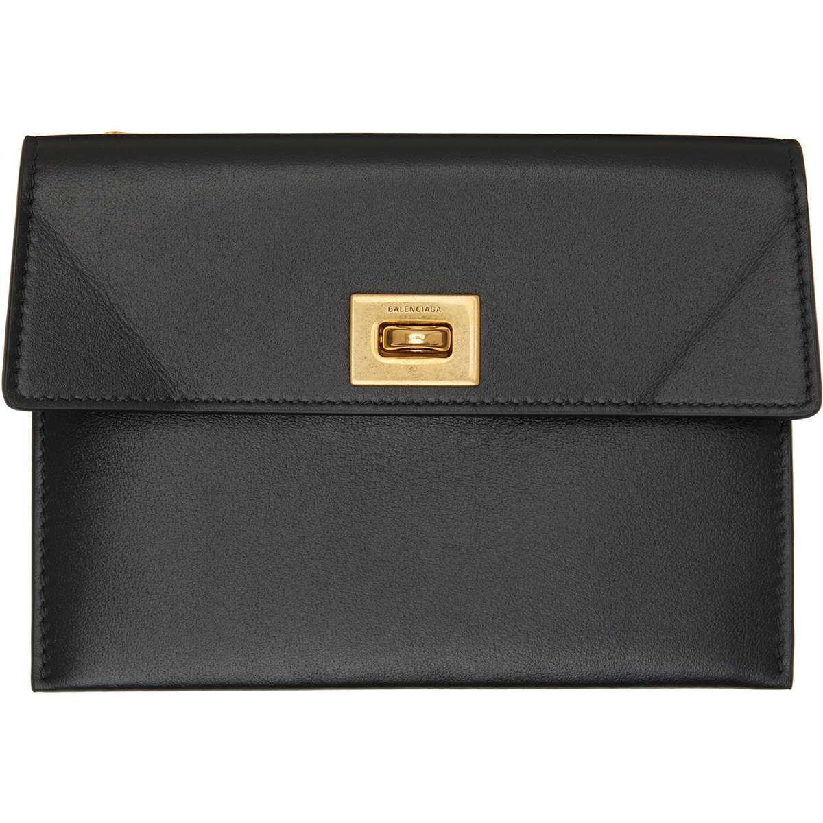Balenciaga Black Rodeo Card Holder