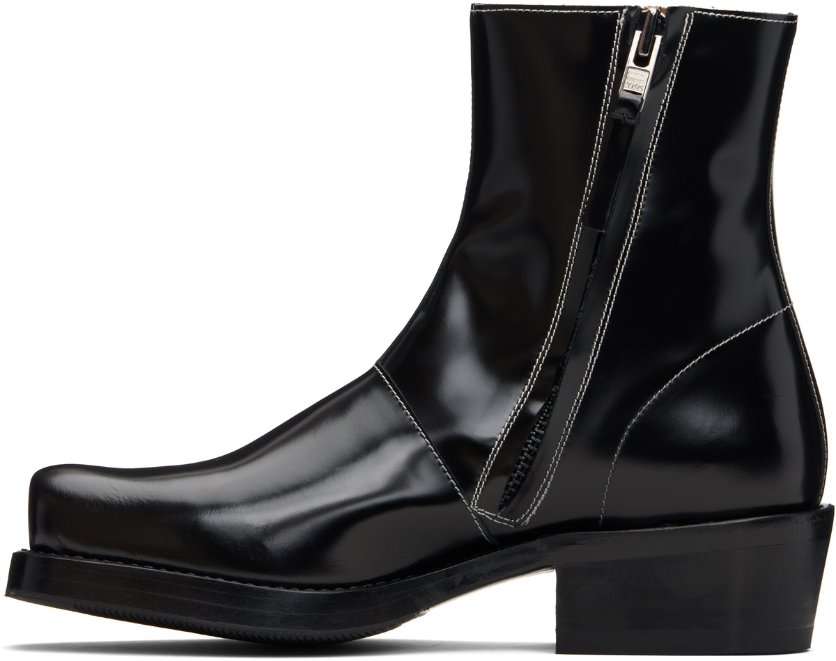 Second/Layer Black Charro Boots