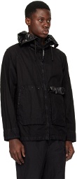C.P. Company Black Goggle Jacket