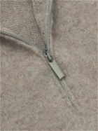 Massimo Alba - Liam Brushed Cashmere Half-Zip Sweater - Neutrals