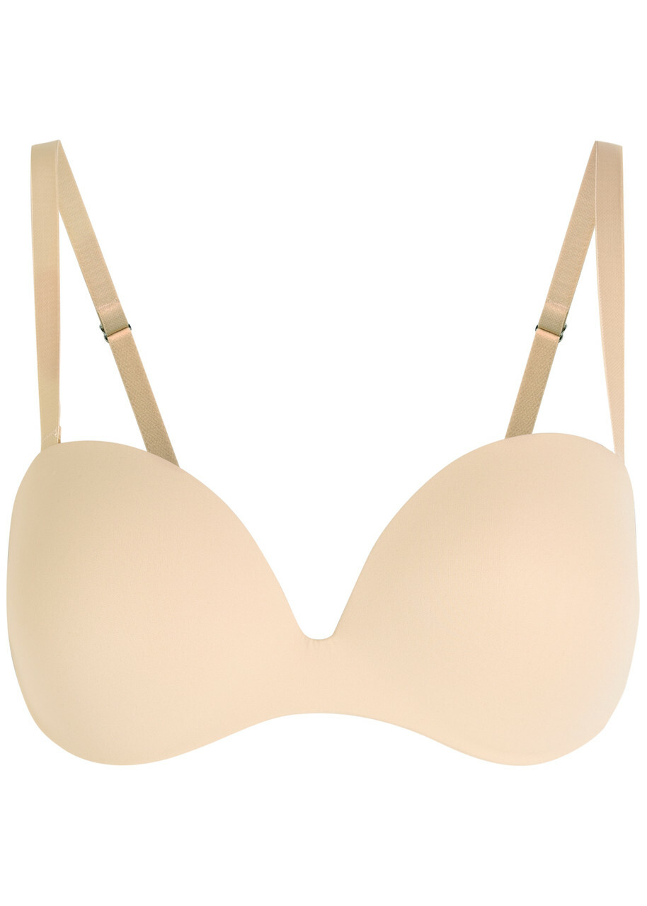 Wacoal Inès Secret Underwired Strapless bra Nude