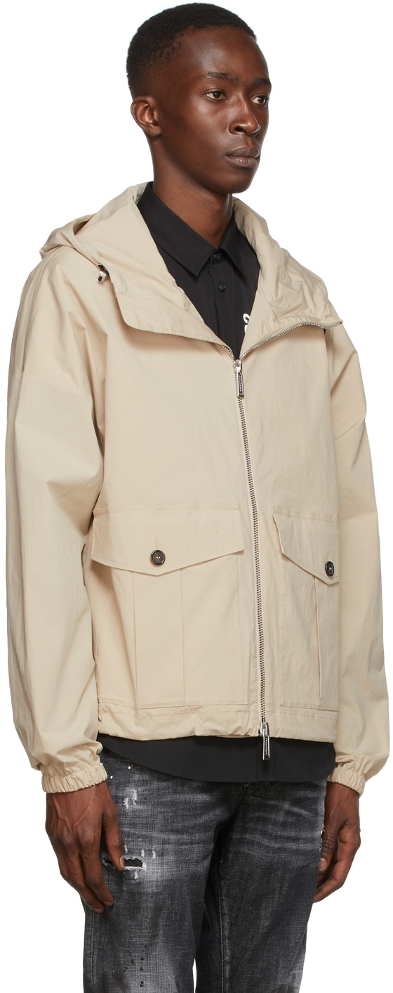 Dsquared2 Beige Icon Forever Jacket Dsquared2