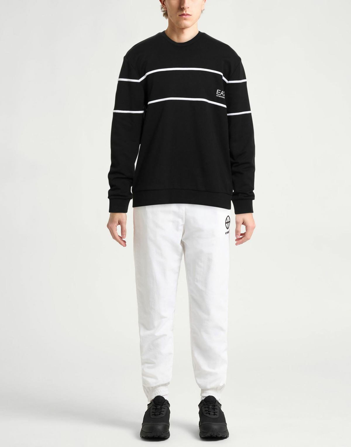 Ea7 Mens Sweatshirt in Black
