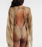 Roberto Cavalli Open-back swimsuit
