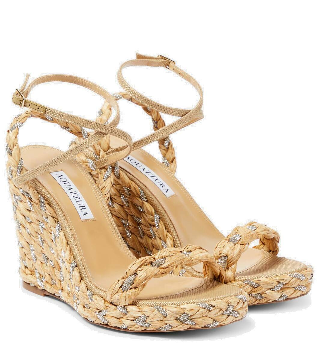 Aquazzura Sunburst 120 espadrille wedges Aquazzura