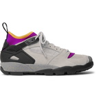 Nike - ACG Air Revaderchi Suede, Mesh and Neoprene Sneakers - Men - Gray