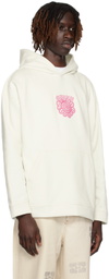 GANNI Off-White Isoli Flower Hoodie