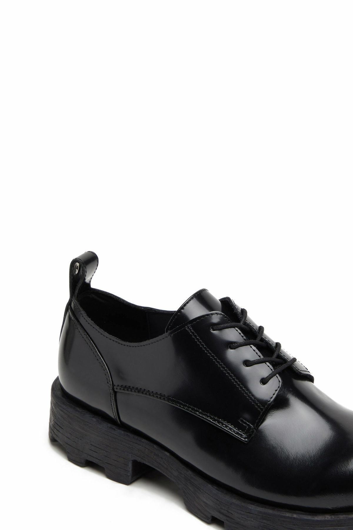 靴 DIESEL D-HAMMER SH Diesel D-Hammer SH - Lace-up shoes in shiny leather - Lace