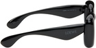 LOEWE Black Inflated Rectangular Sunglasses