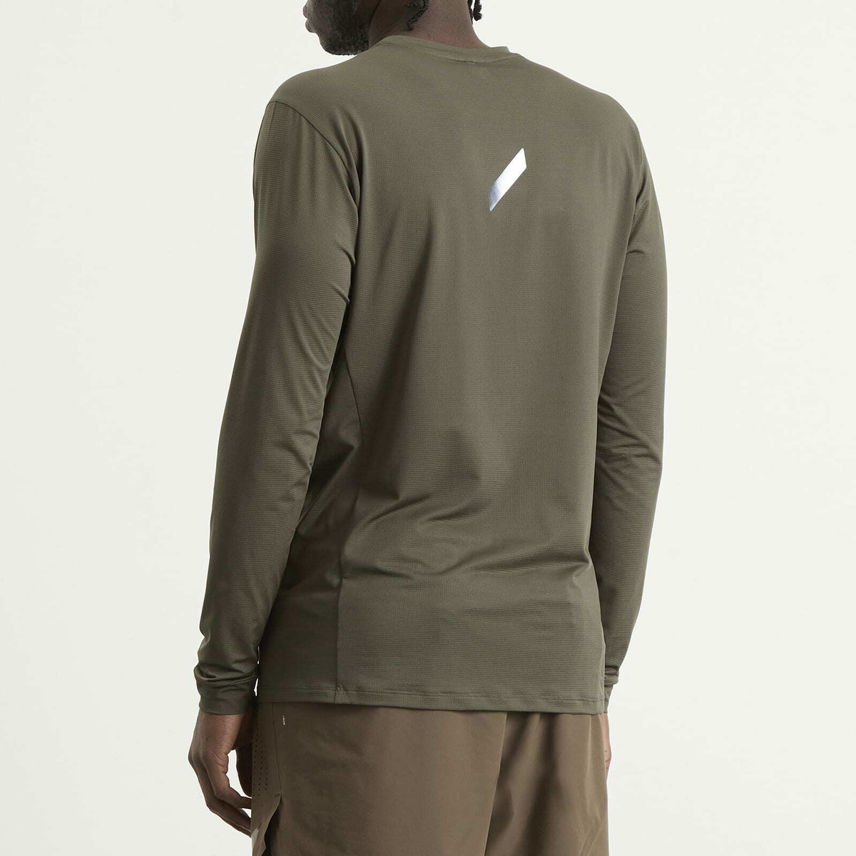 SOAR Men's Long Sleeve Tech T-Shirt in Dark Green