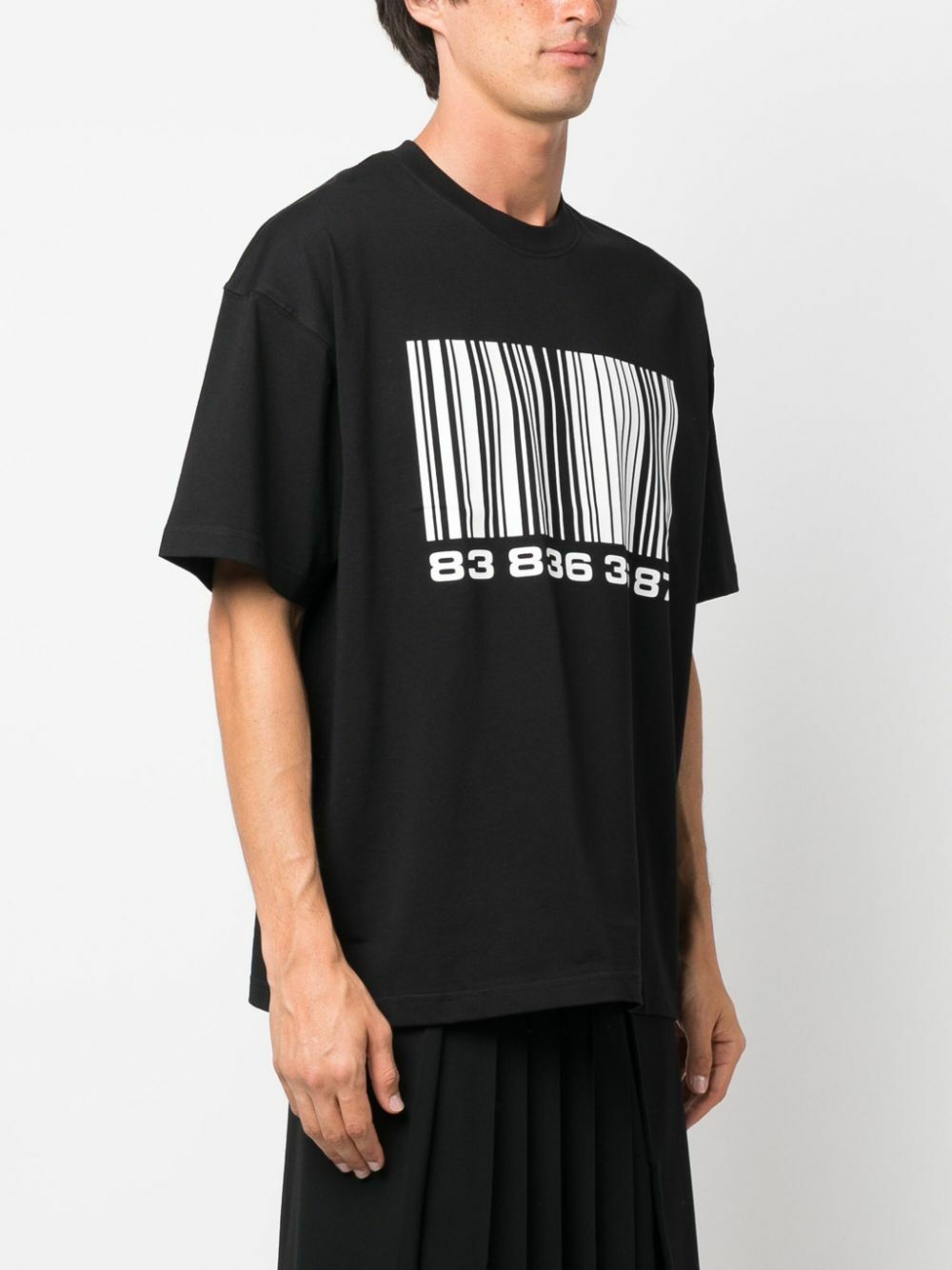 VTMNTS - Barcode Print T-shirt VTMNTS