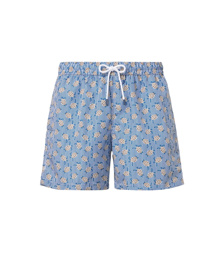 Photo: Fedeli Madeira printed swim trunks
