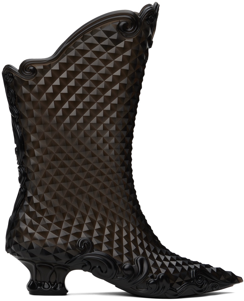Y/Project Black Melissa Edition Court Boots Y/Project