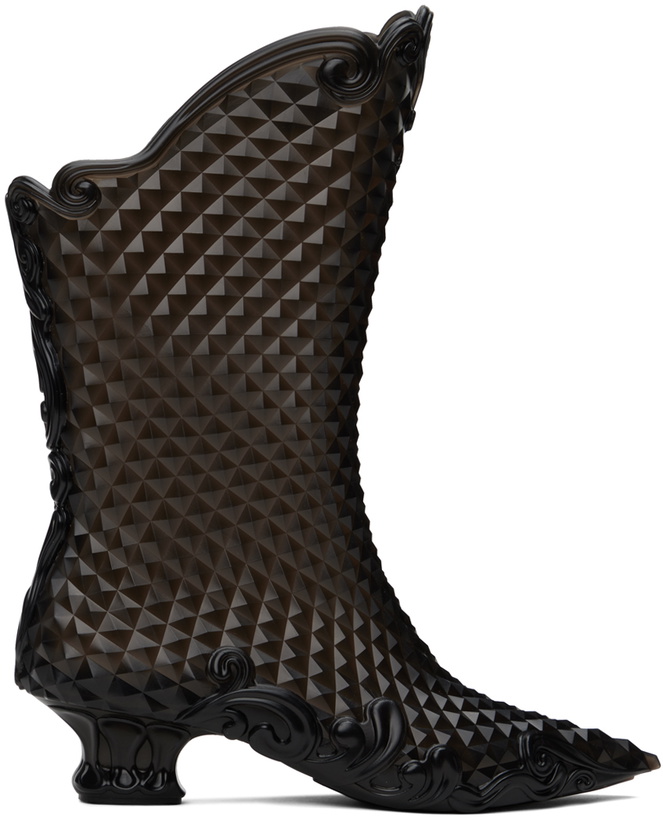 Photo: Y/Project Black Melissa Edition Court Boots