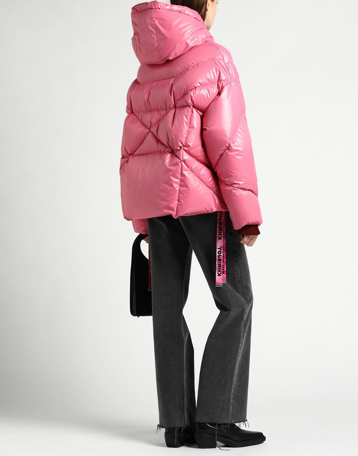 Khrisjoy Womens Puffer in Pink