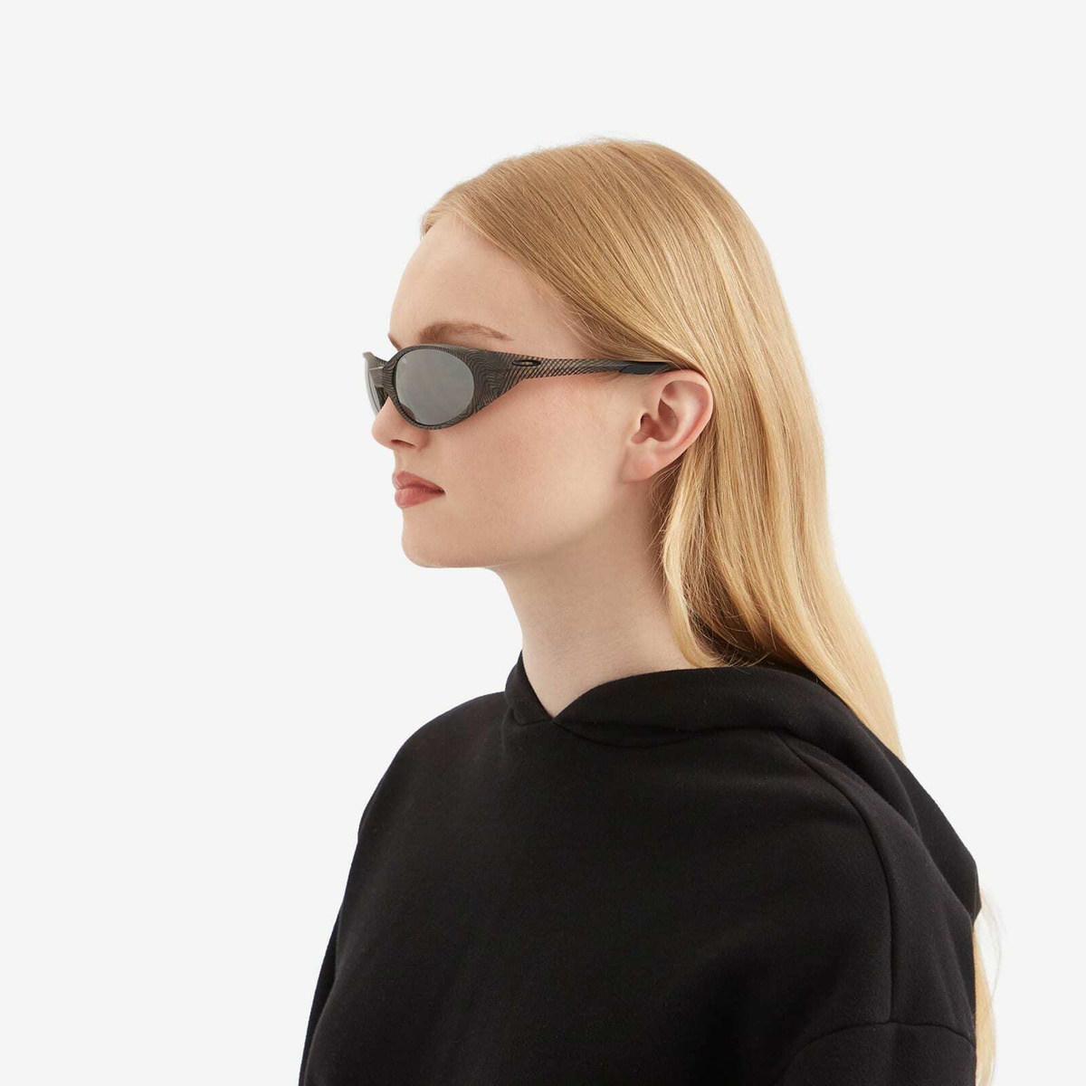 Oakley Eyejacket Redux Sunglasses in Matte Grey Ink Fingerprint/Prizm Black 