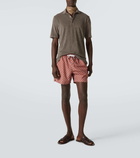 Fedeli Mondial cotton terry polo shirt