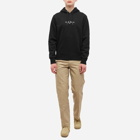 Fred Perry Men's Authentic Embroidered Popover Hoody in Black