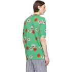 Marni Green Flower Polo