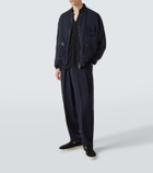 Giorgio Armani Twill bomber jacket