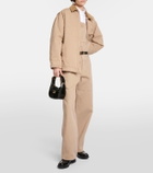 Miu Miu Cotton gabardine overalls