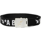 BAPE Black Logo GI Belt