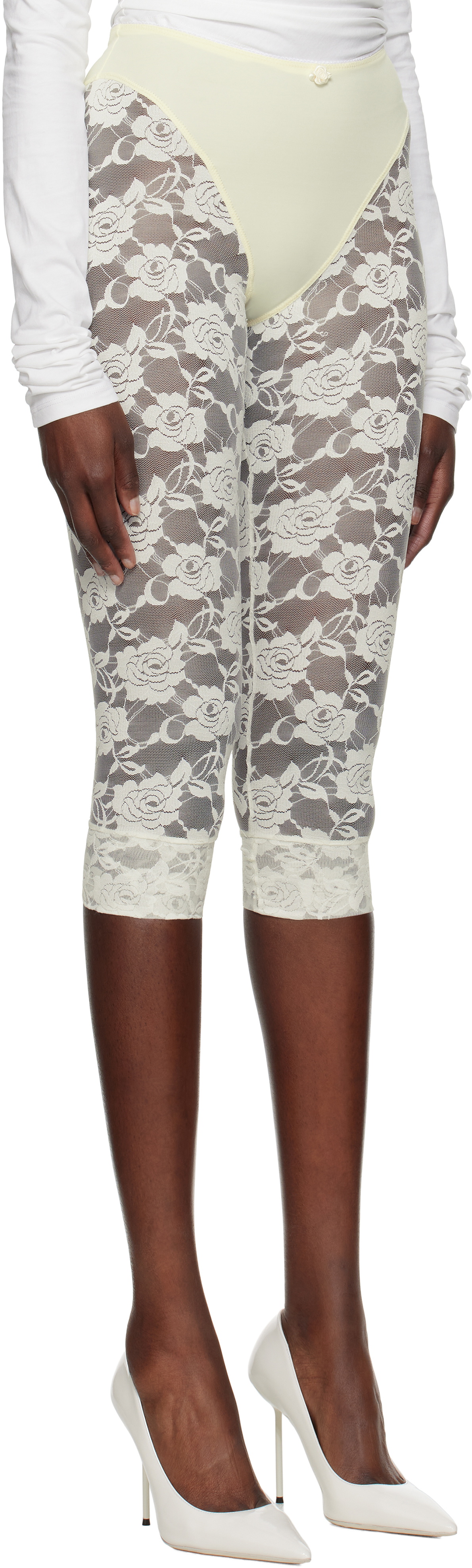 VAQUERA Off-White Underwear Leggings