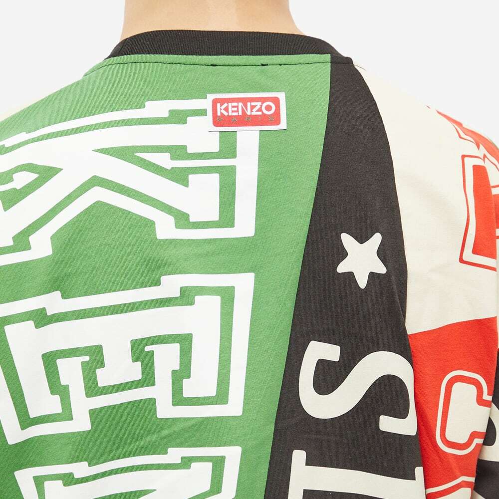 Kenzo Paris Men's Flags Classic Long Sleeve T-Shirt in