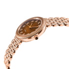 GV2 by Gevril Arezzo Quartz Diamond Brown Dial Ladies Watch 13304B