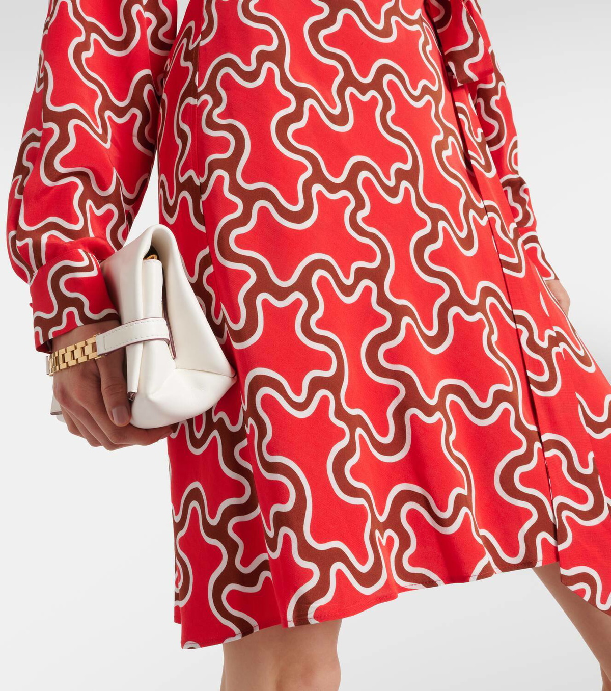 Diane von Furstenberg Sophie printed jersey minidress
