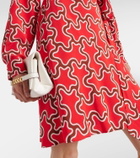 Diane von Furstenberg Sophie printed jersey minidress