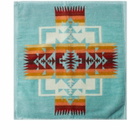 Pendleton Jacquard Wash Cloth in Aqua