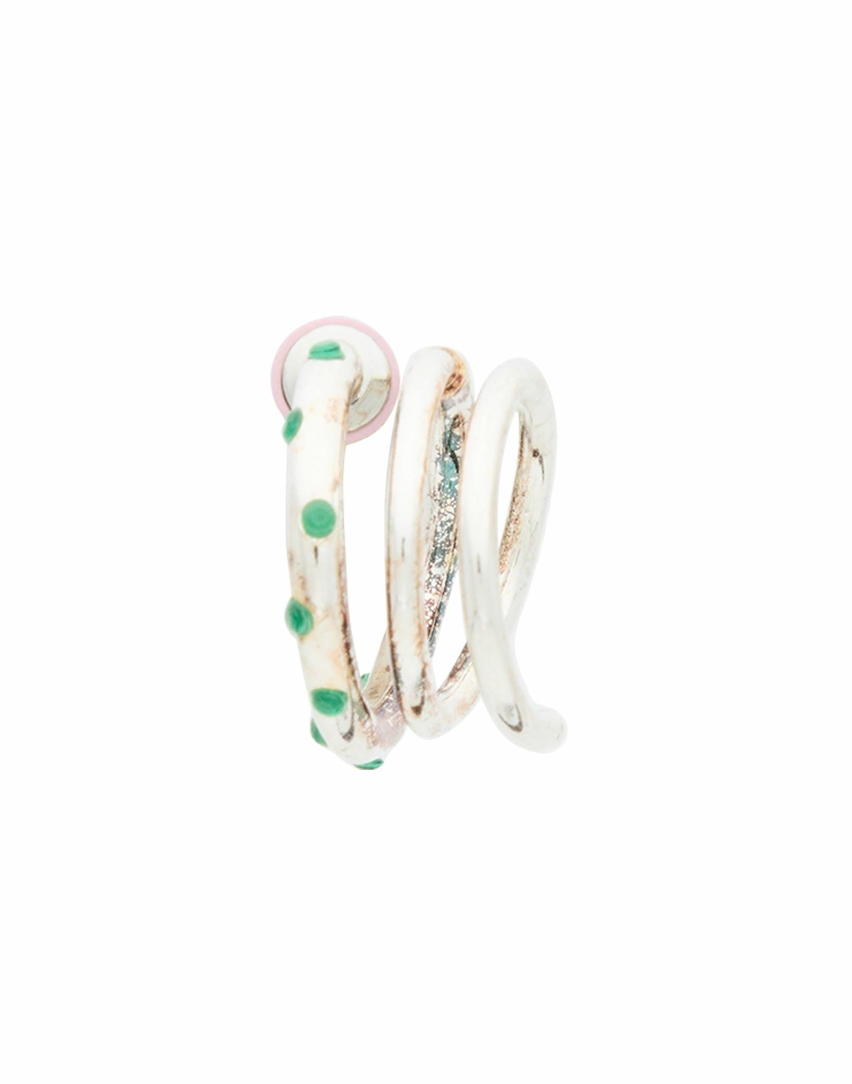 Sunnei Womens Single Earring in Silver