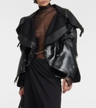Junya Watanabe Faux leather jacket