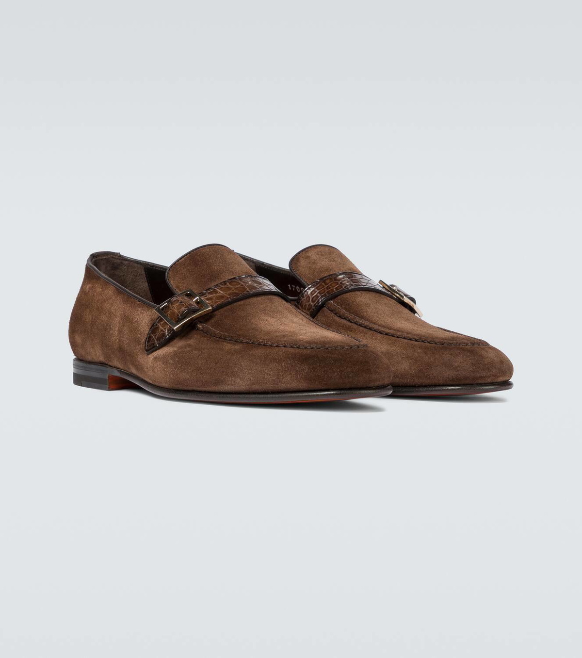 Santoni Pamesa suede loafers
