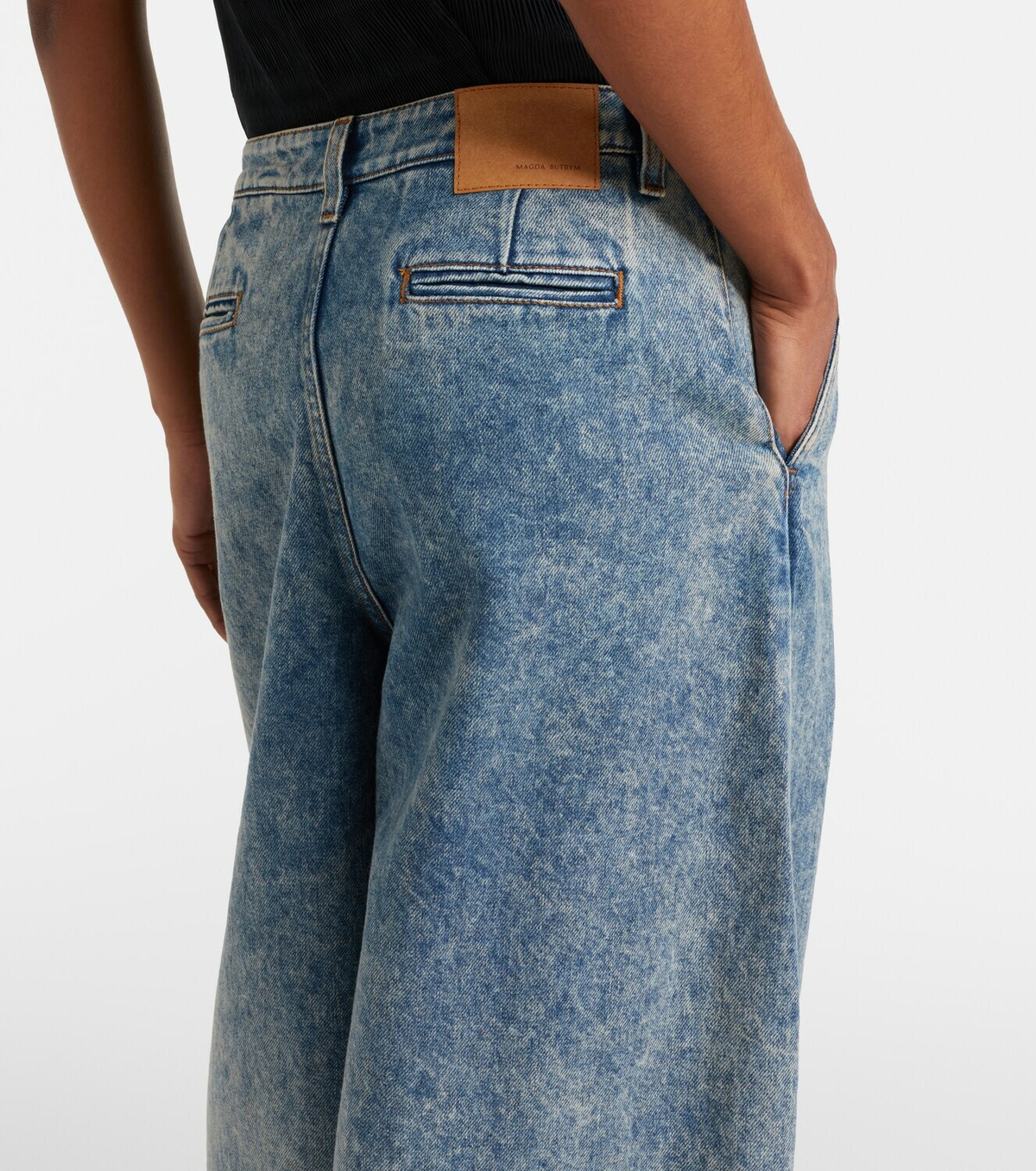 Magda Butrym Barrel-leg jeans