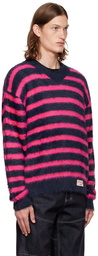 Andersson Bell Pink Hairy Sweater