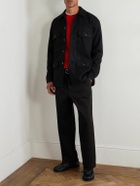 Ghiaia Cashmere - Wool-Flannel Jacket - Black
