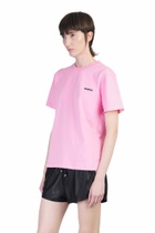 Barrow T-shirt In Rose-pink Cotton