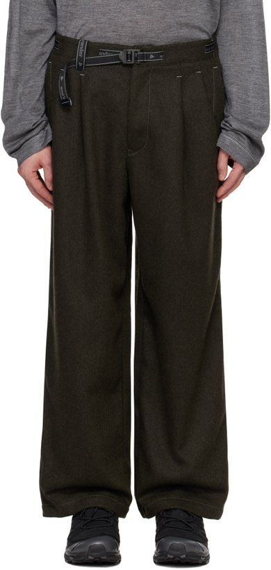 Photo: and wander Black Oversized Cargo Pants