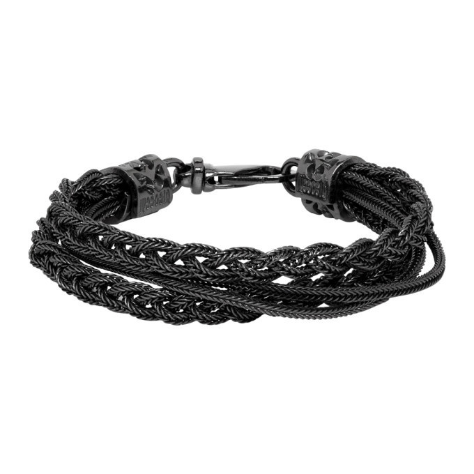 Photo: Emanuele Bicocchi Black Braided Bracelet