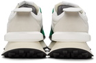 Lanvin Green Suede Bumpr Sneakers