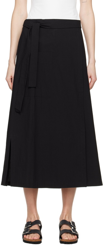 Photo: Toogood Black 'The Sieve Maker' Midi Skirt