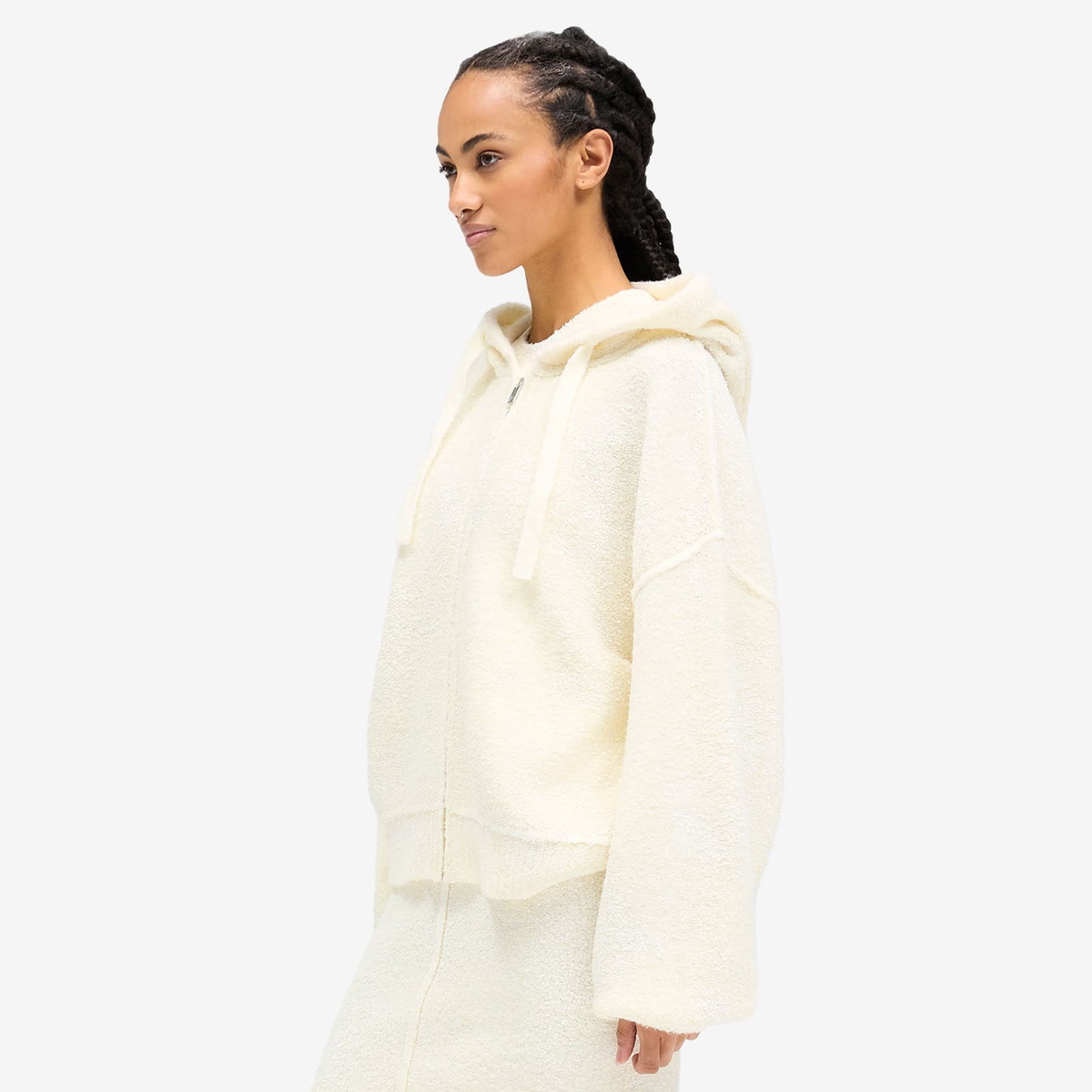 Represent Women's Whip Hoodie in Antique White