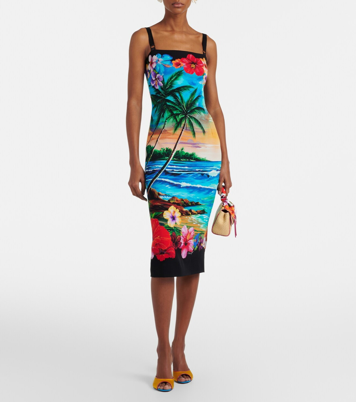 Dolce&Gabbana Printed midi dress