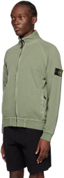 Stone Island Green Old Treatment Sweatshirt